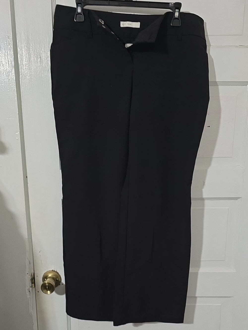 Cato Black Women's Straight Leg Dress Pants